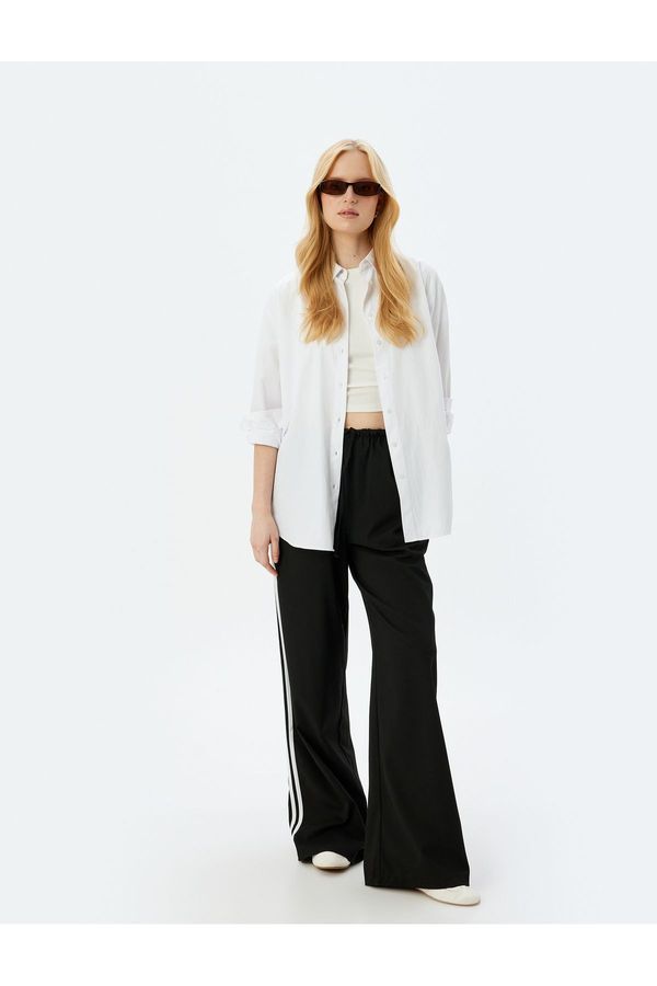 Koton Koton Pocket Side Stripe Detailed Tracksuit Trousers