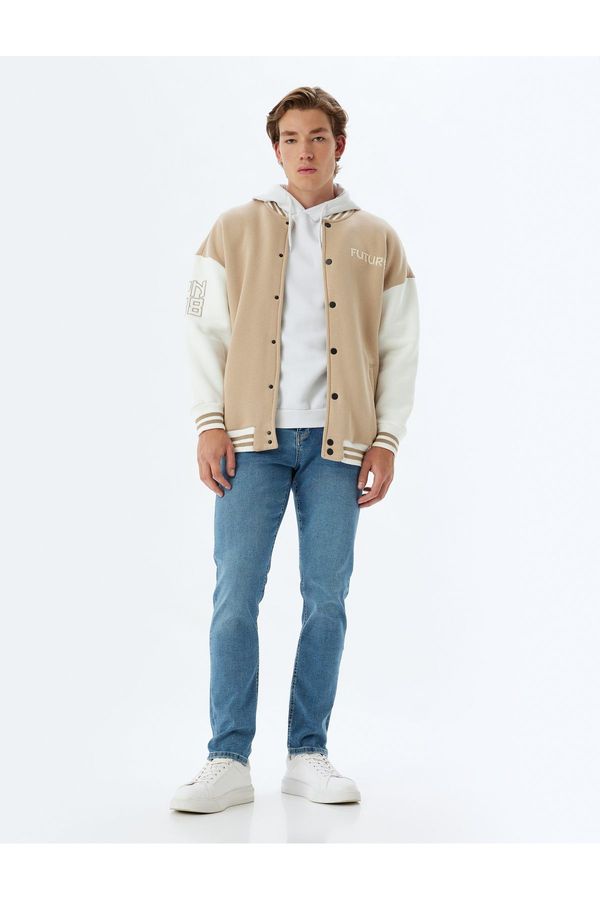 Koton Koton Slim Fit Jeans Buttoned Pocket Standard Waist - Brad Jean