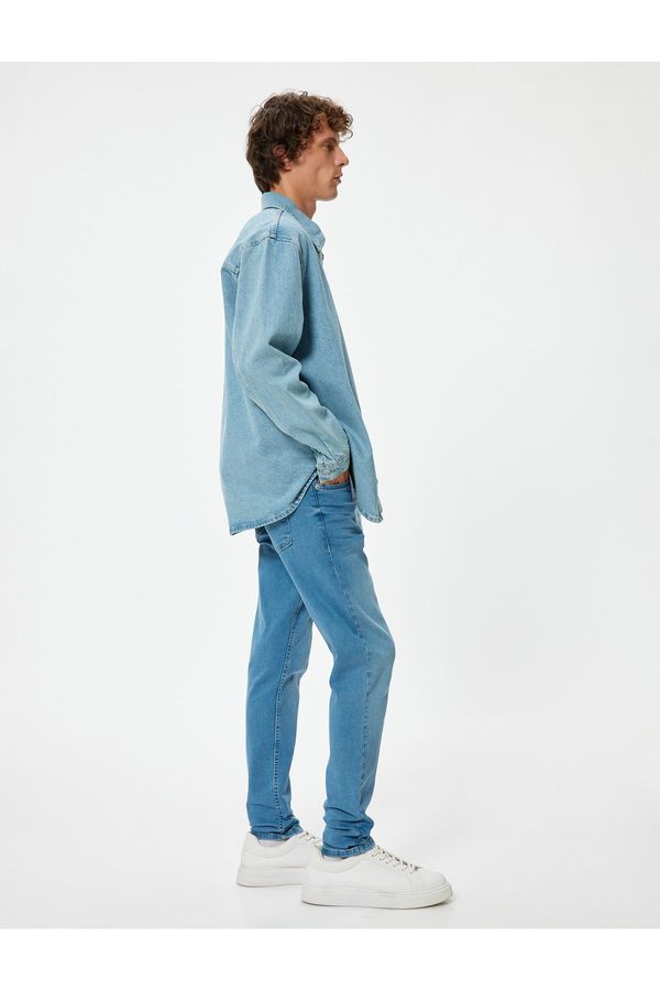 Koton Koton Standard Waist Skinny Fit Jeans - Michael Jean