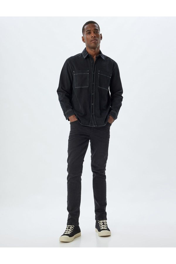 Koton Koton Standard Waist Slim Fit Jeans - Brad Jean