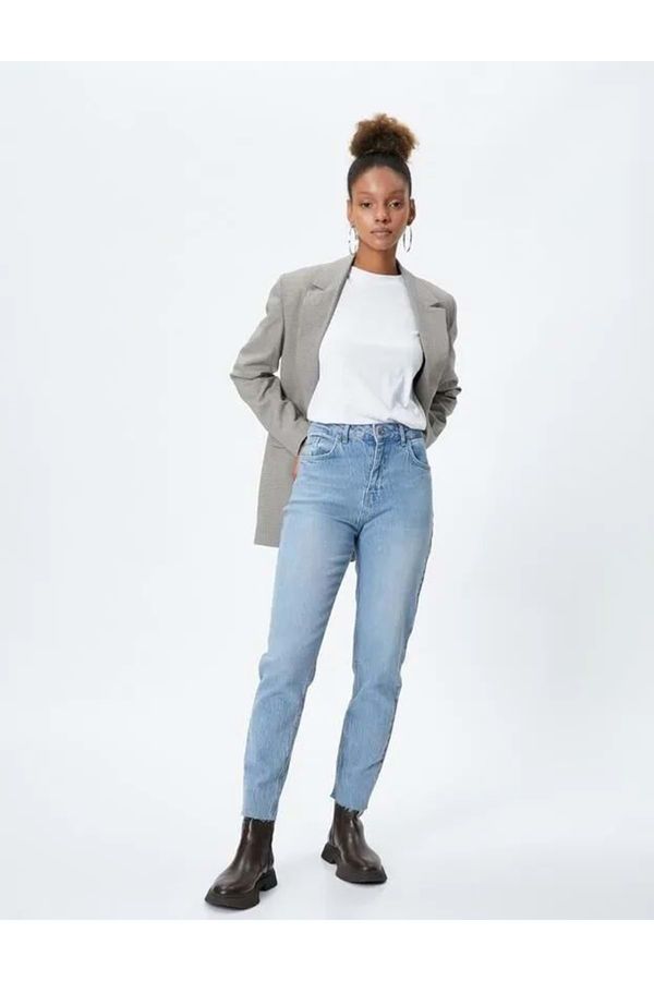 Koton Koton Women's Clothing. Jeans Pants Medium Indigo.