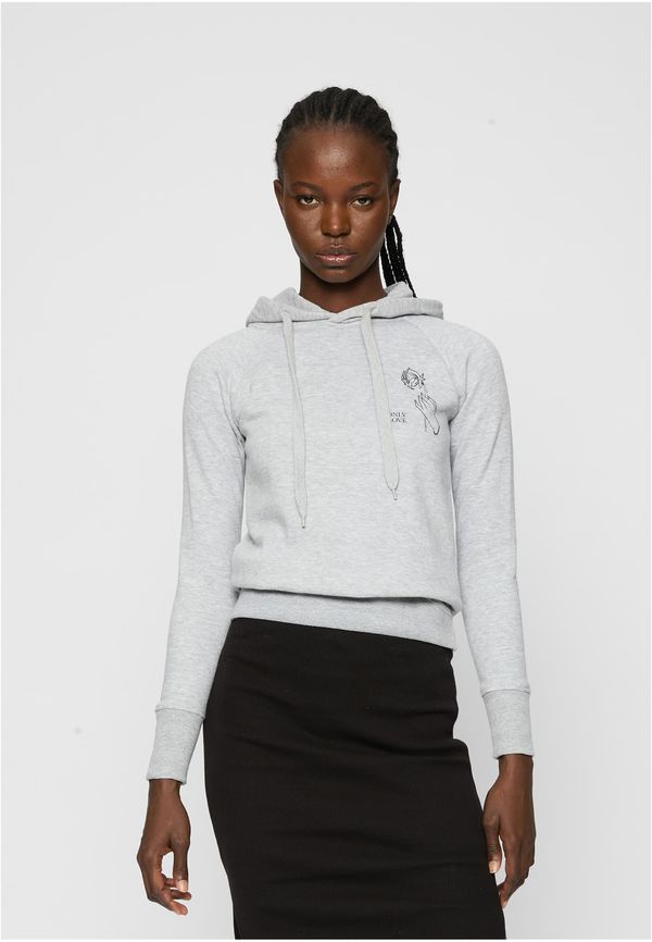 Mister Tee Ladies Only Love Hoody gray