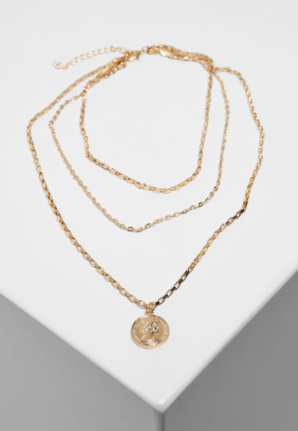 Urban Classics Accessoires Layering Amulet Necklace Gold