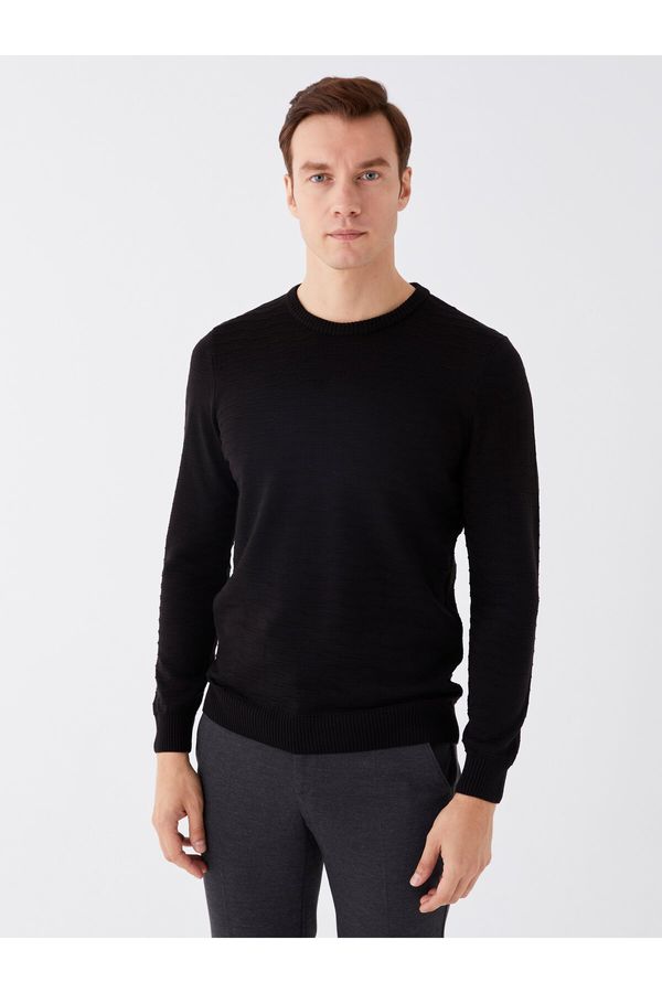 LC Waikiki LC Waikiki Crew Neck Long Sleeve Men's Knitwear Sweater -