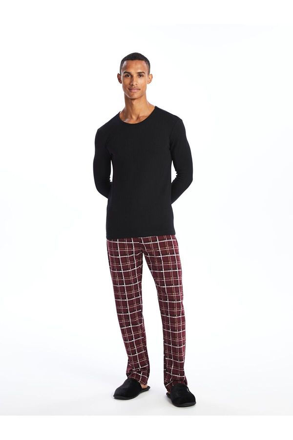 LC Waikiki LC Waikiki Lcwk Standard Fit Plaid Men's Pajama Bottom