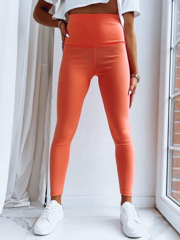 DStreet Legginsy damskie MEDA różowe Dstreet