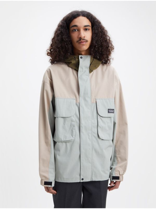 Levi's® Levi&#39;s Bež-siva muška zimska jakna Levi&#39;s® Bartlett - muškarci