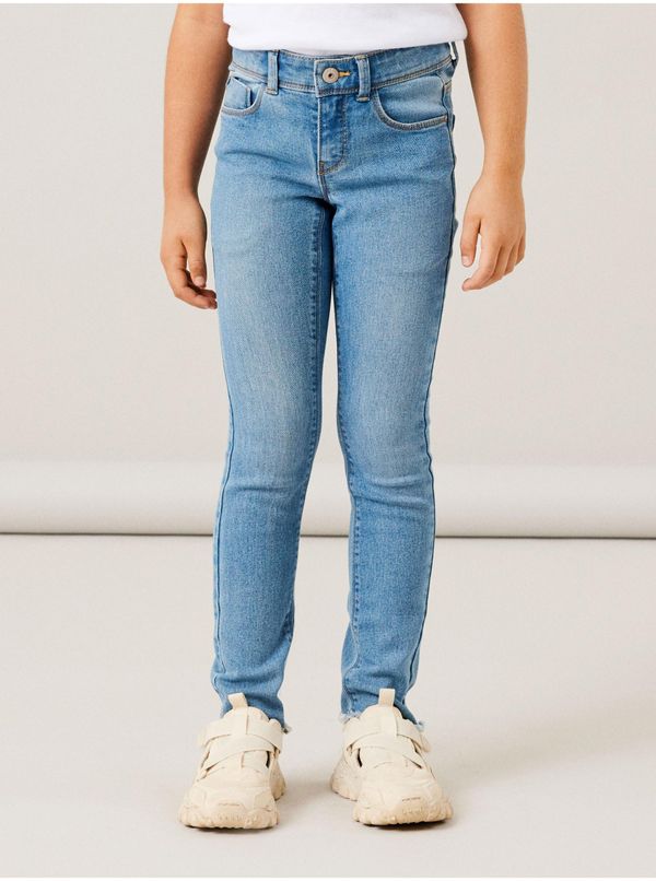 name it Light blue girls' slim fit jeans name it Polly - Girls
