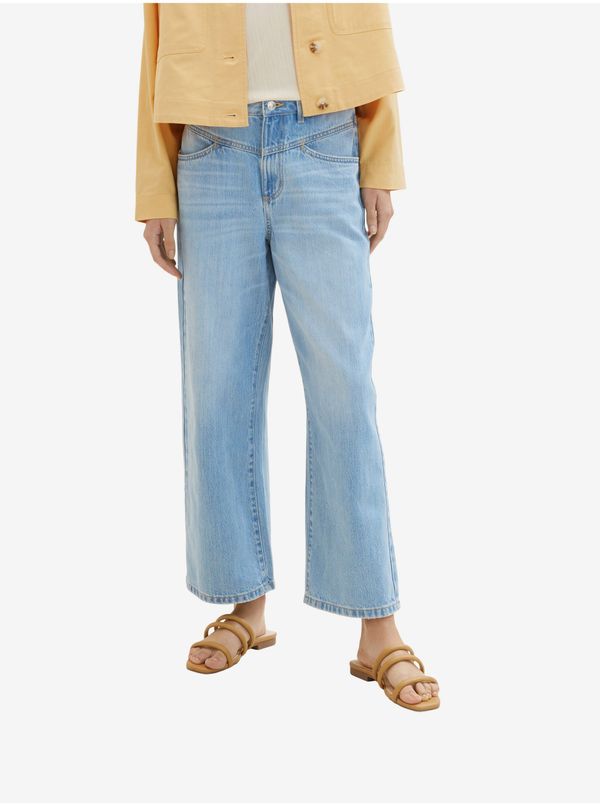Tom Tailor Light blue women's wide jeans Tom Tailor - Women