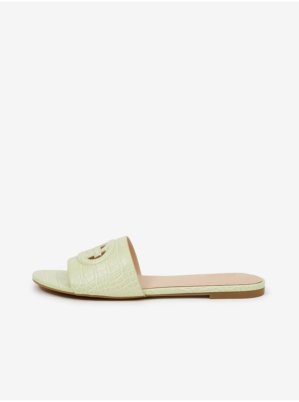 Guess Light Green Slippers Guess Tashia - Ladies