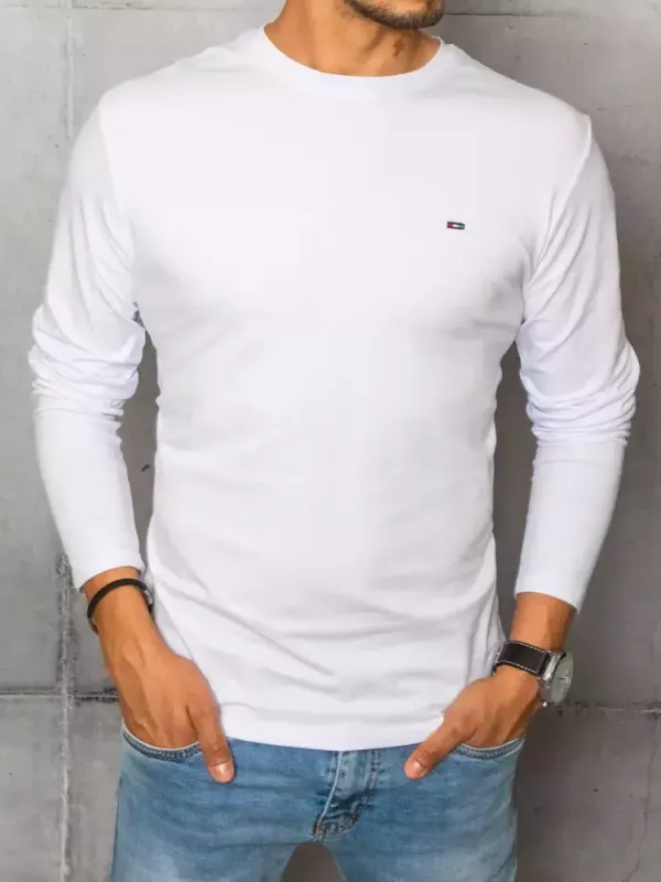 DStreet Longsleeve męski biały Dstreet