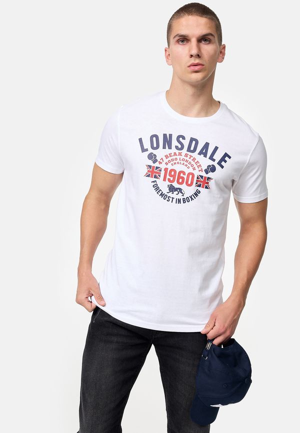 Lonsdale Lonsdale Muška majica i košulja dugih rukava redovito pristaju dvostruki paket