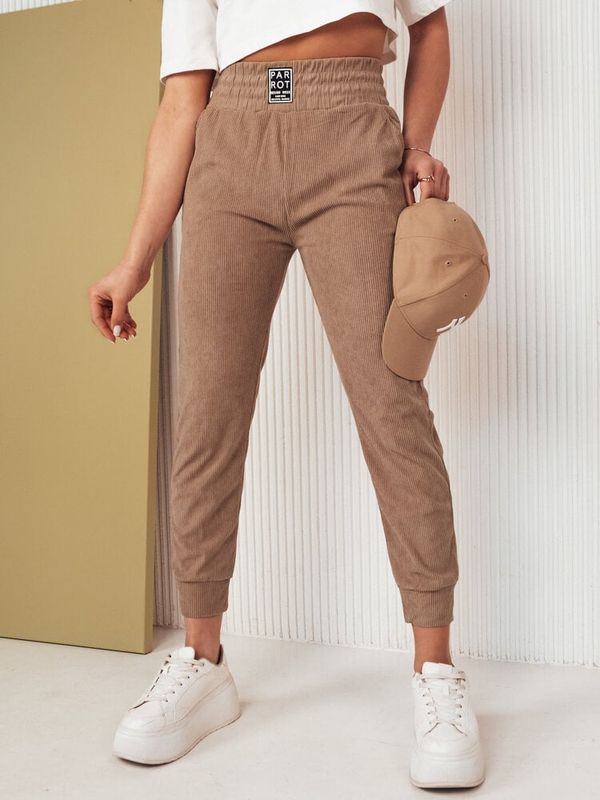 DStreet LORIST women's sweatpants, camel, Dstreet