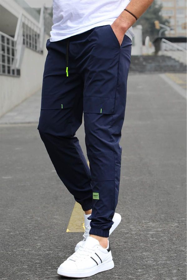 Madmext Madmext Basic Navy Blue Tracksuit 5412