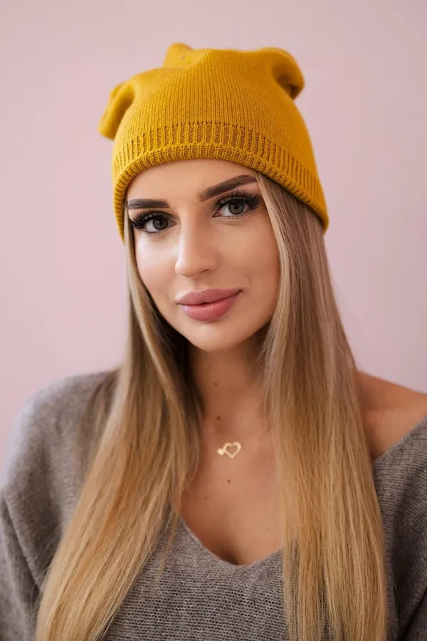 marka niezdefiniowana marka niezdefiniowana Cap K143 mustard