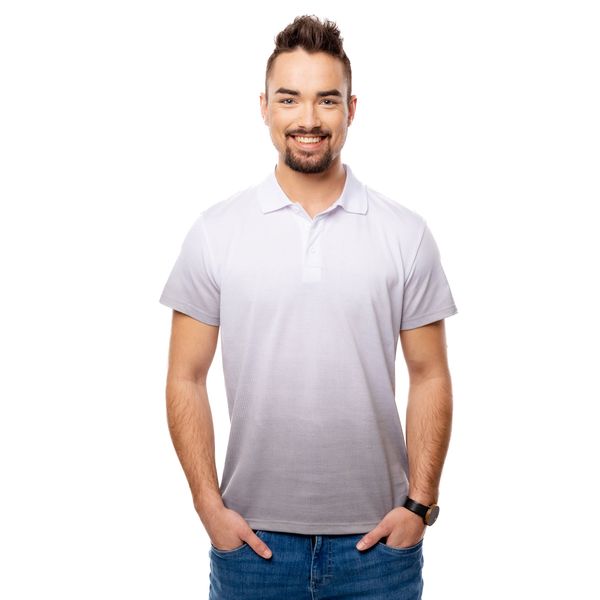 Glano Men ́s T-shirt GLANO - grey