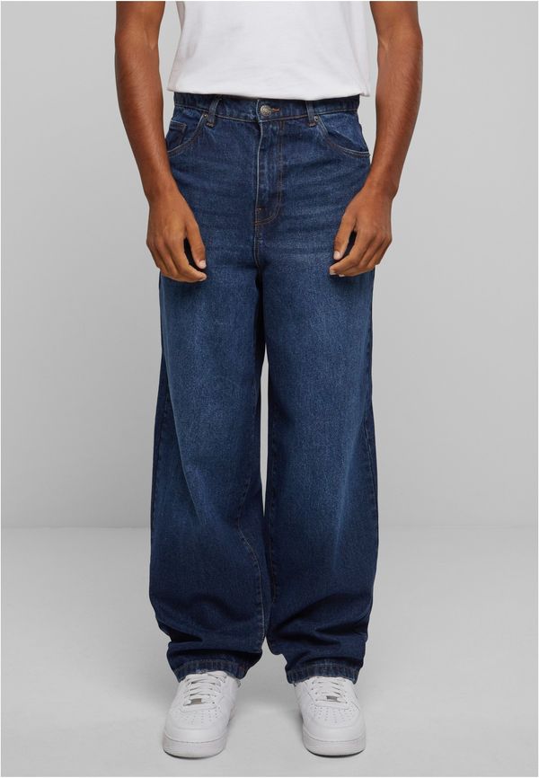Urban Classics Men's Baggy Fit Heavy Unce dark blue jeans