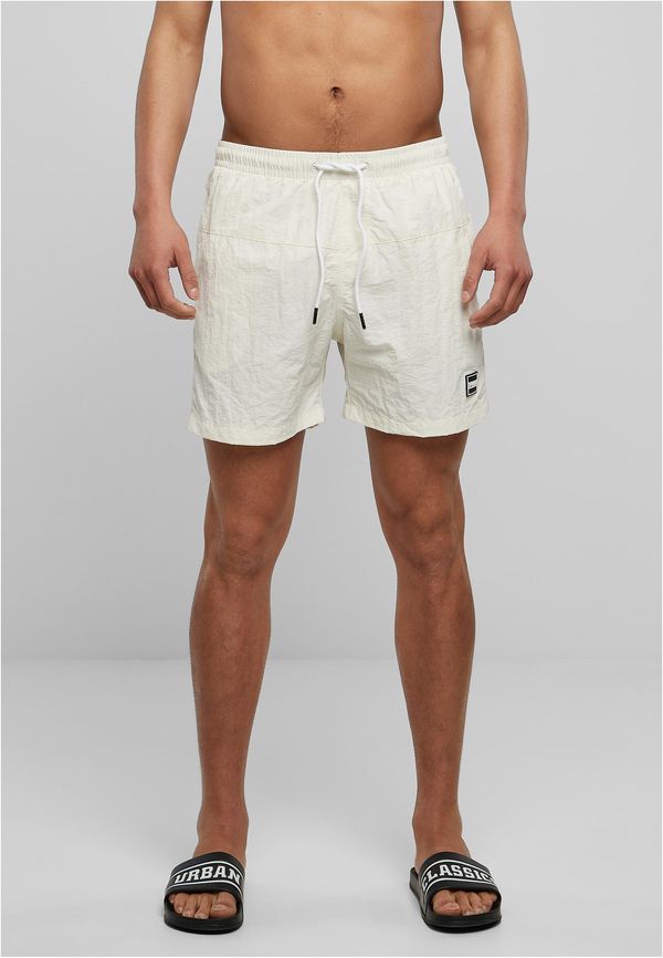 Urban Classics Men's Block Swimsuit Cream
