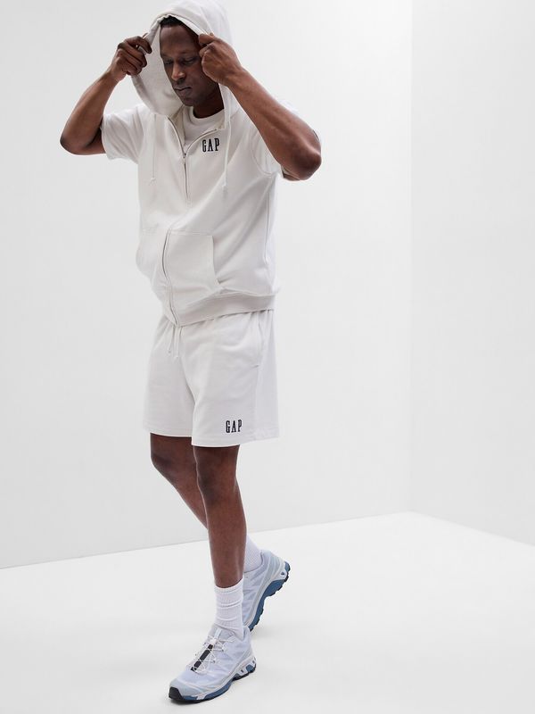 GAP Men's Cream Tracksuit Shorts GAP