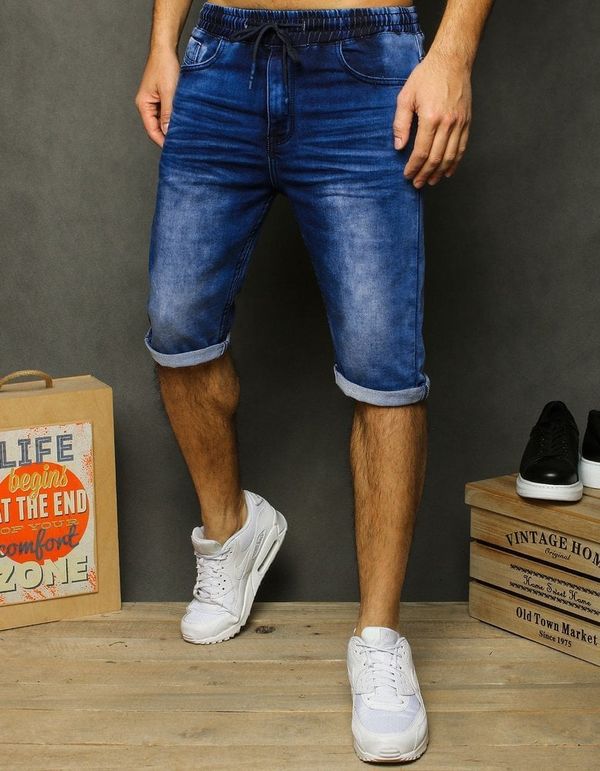 DStreet Men's denim blue shorts