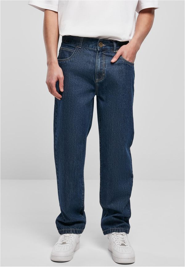 Southpole Men's Jeans Spray Logo Dark Blue/Washed