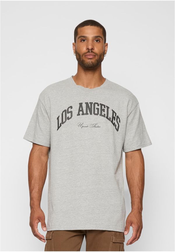 Mister Tee Men's oversize T-shirt L.A. College gray