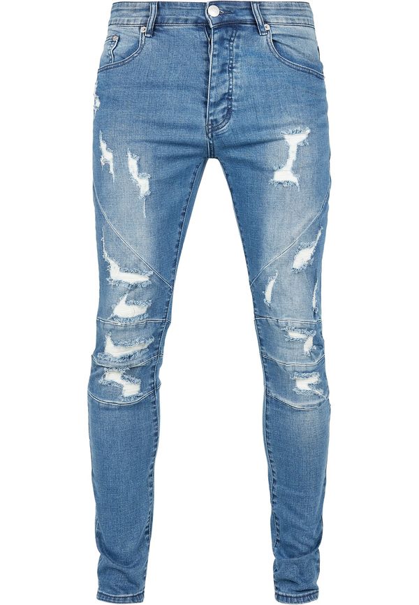 CS Men's Paneled Jeans Blue