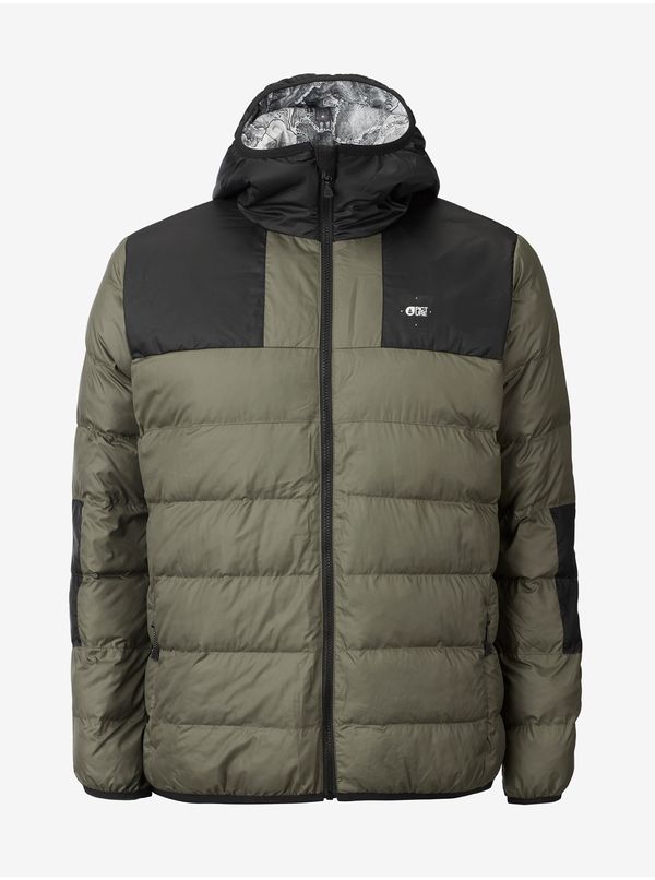 Picture Men's Quilted Reversible Jacket Picture Scape Sorona® - Black and Green - Men