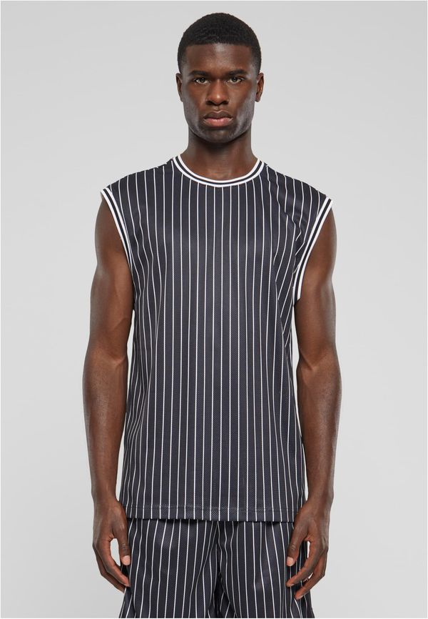 Urban Classics Men's Striped Mesh tank top white/black