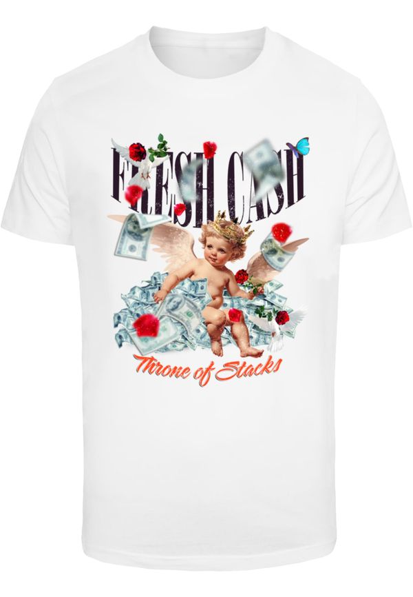 MT Men Men's T-shirt Fresh Cash - white
