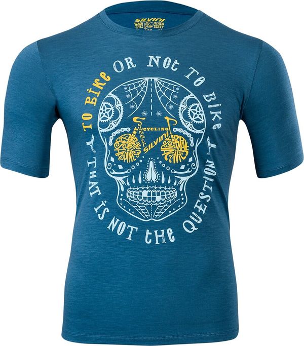 Silvini Men's T-shirt Silvini Berici Blue Lake S