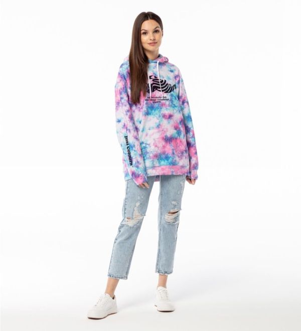 Mr. GUGU & Miss GO Mr. GUGU & Miss GO Woman's Just Colours Hoodie OVS-FM 2400
