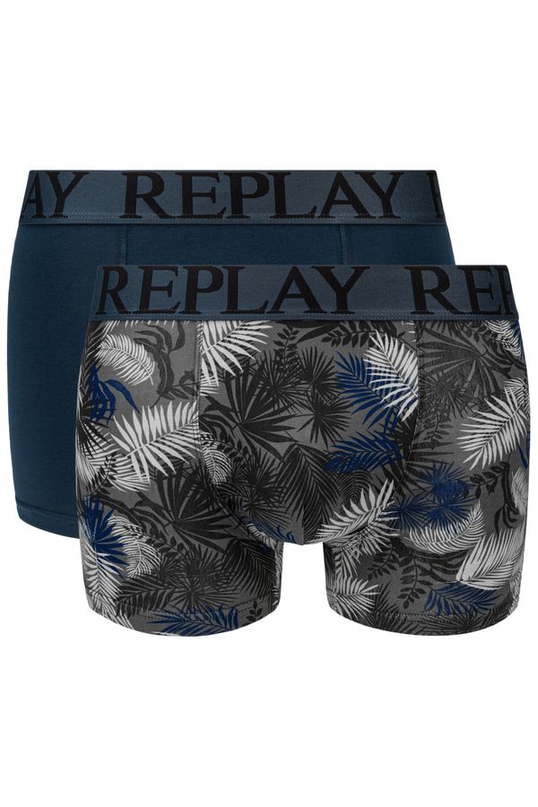 Replay Muške bokserice Replay T/C Foliage