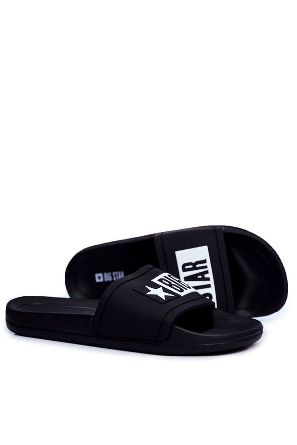 BIG STAR SHOES Muške papuče Big Star Contrast logo