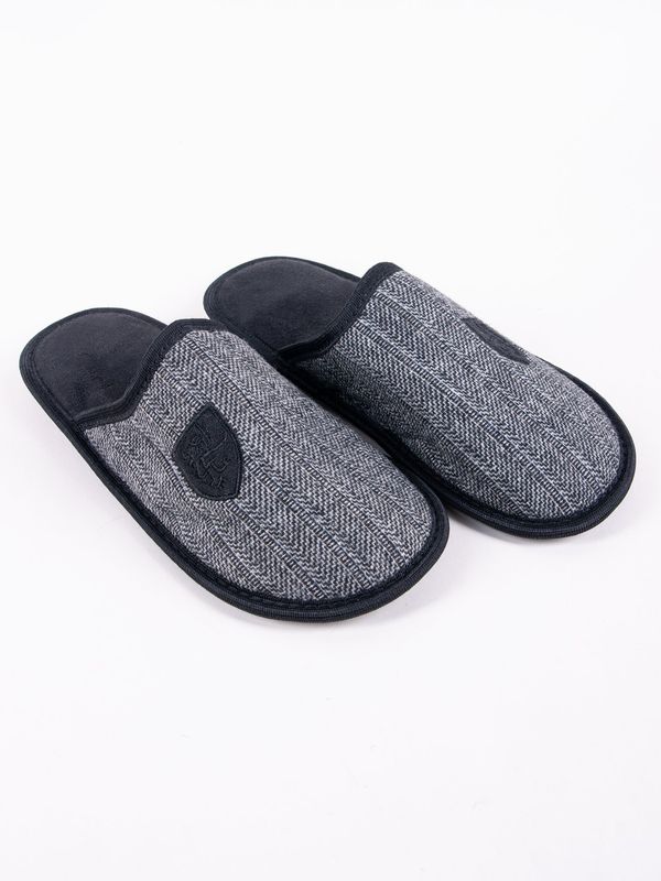 Yoclub Muške papuče Yoclub Yoclub_Men's_Slippers_OKL-0107F-3400_Black