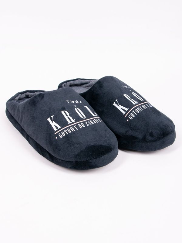 Yoclub Muške papuče Yoclub Yoclub_Men's_Slippers_OKL-0114F-3400_Black