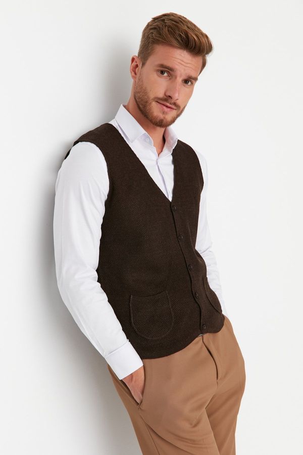 Trendyol Muški prsluk Trendyol Slim Fit