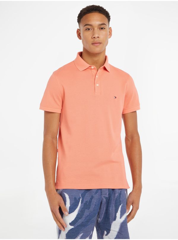 Tommy Hilfiger Narančasta muška polo majica Tommy Hilfiger - Muškarci