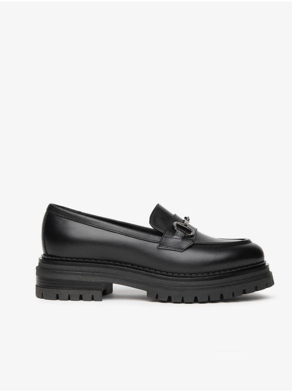 NeroGiardini NeroGiardini Black Women Leather Moccasins Nero Giardini - Women