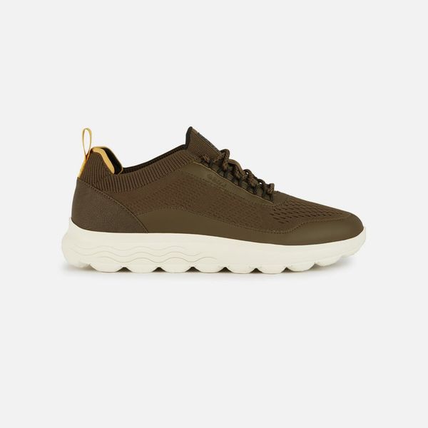 GEOX Olive men's sneakers Geox Spherica - Men