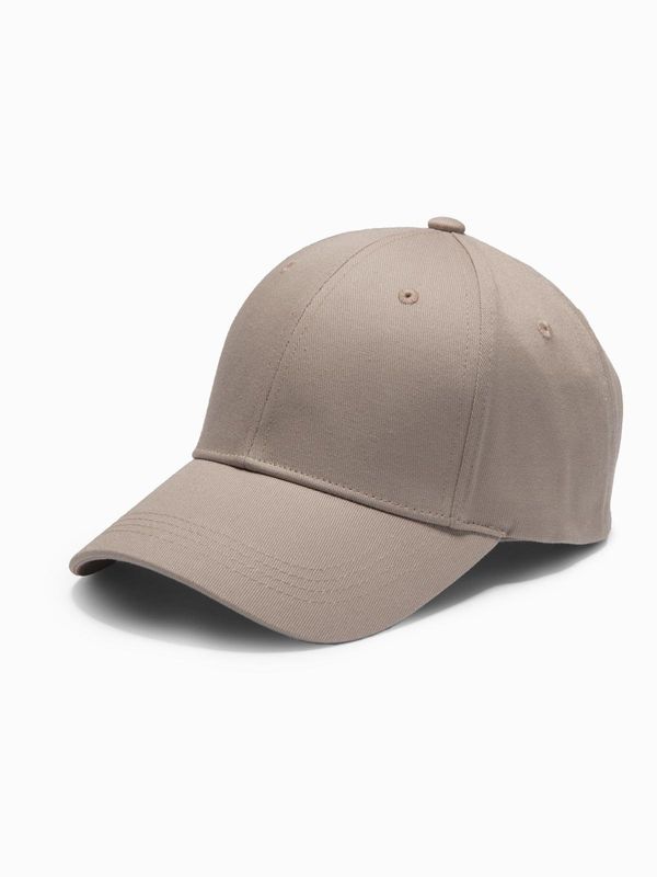Ombre Ombre Men's one-color baseball cap - ash
