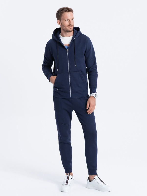 Ombre Ombre Men's sweatpants joggers - dark blue