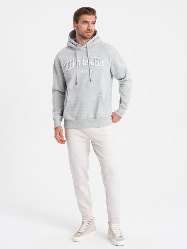 Ombre Ombre Men's sweatpants joggers - white