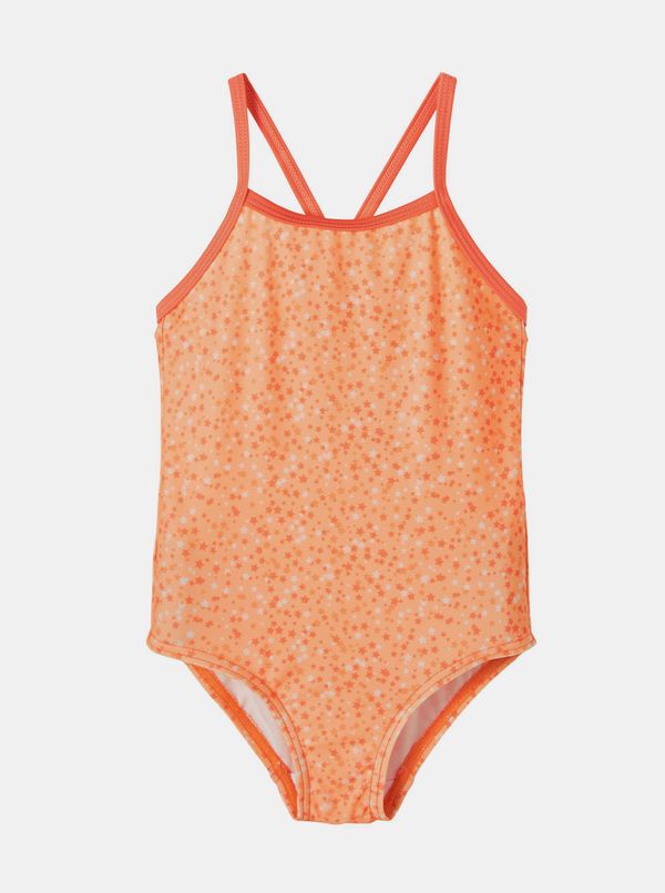 name it Orange Girls Patterned One Piece Swimwear name it Felisia - Unisex