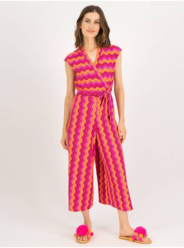 Blutsgeschwister Orange-pink Women's patterned overall Blutsgeschwister - Ladies