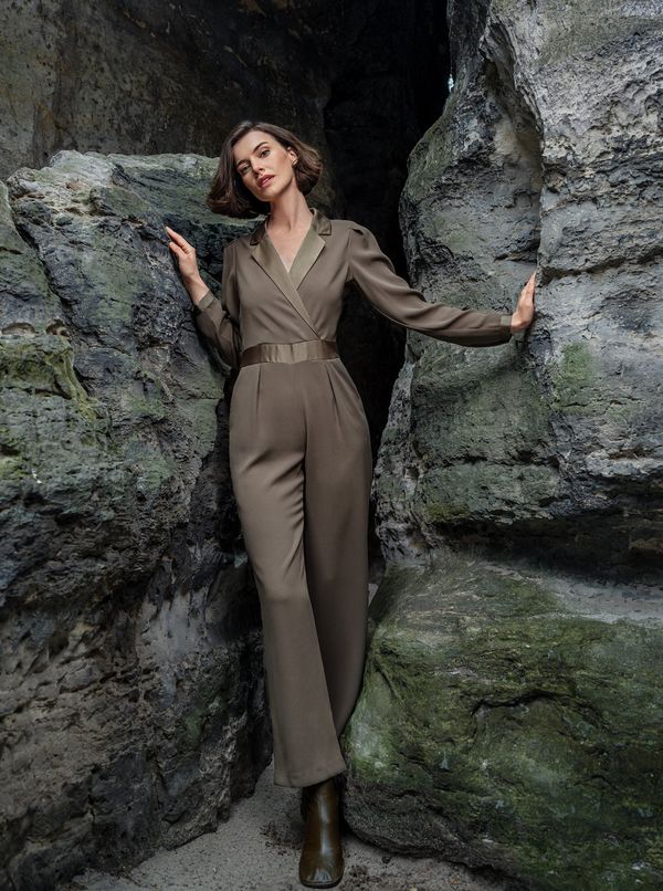 Orsay Orsay Khaki Womens Overall - Women