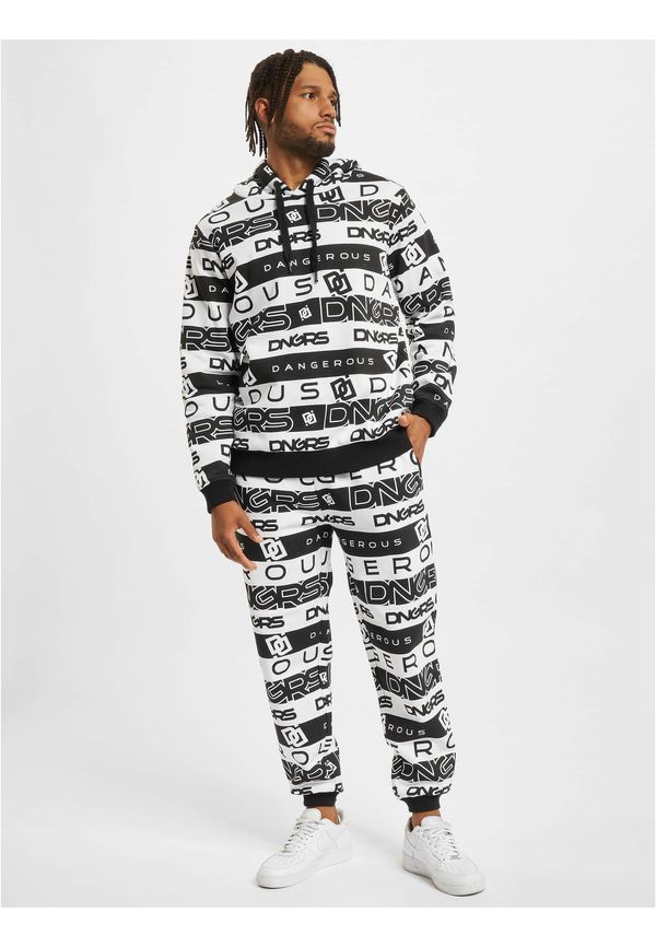 Dangerous DNGRS Oversized Sweatshirt Tracks Black