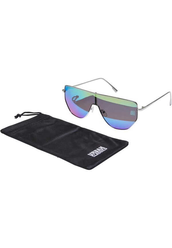 Urban Classics Accessoires Palm Springs Sunglasses Silver/Rainbow