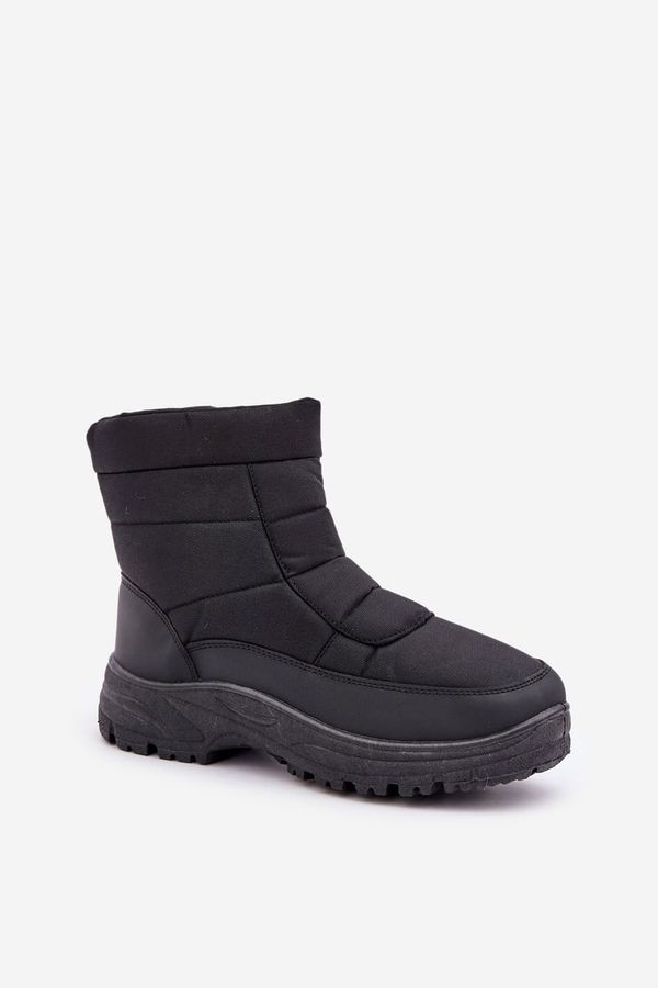 PH2 PH2 Men's Snow Boots With Zip Insulated With Fur Black Linnora