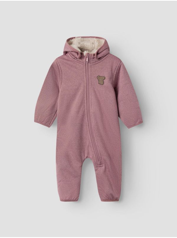 name it Pink Girly Brindle Insulated Body Name It Mada - Girls